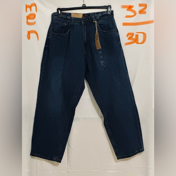 MENS RING OF FIRE… DROOPY DROP CROTCH WEST COAST JEANS - Picture 1 of 5